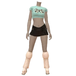 Cloud Nine Y2K Blue Fly Away Outfit