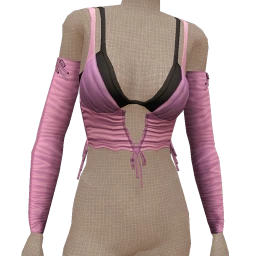 Cloud Nine Lavender Butterfly Top