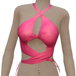 Cloud Nine Lavish Pink Halter Top