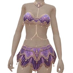 Cloud Nine Purple Sky Outfit