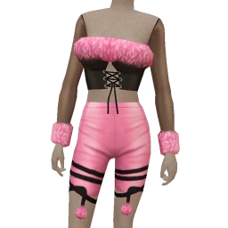 Cloud Nine Ruffled Pink Outfit