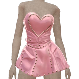 Cloud Nine Pink Bliss Sweetheart Neckline Mini Dress