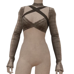 Cloud Nine Crisscross Plaid Crop Top