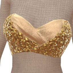 Cloud Nine Cream Pixel Crystal Top