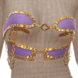 Cloud Nine Violet Denim Pixel Top