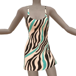 Cloud Nine Neat Zebra Dress
