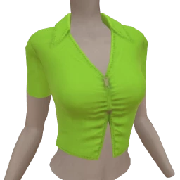 Cloud Nine Nifty Pea Crop Top