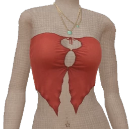 Cloud Nine Maroon Breeze Crop top