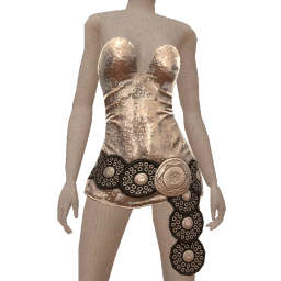 Cloud Nine Metallic Sequins Mini Dress