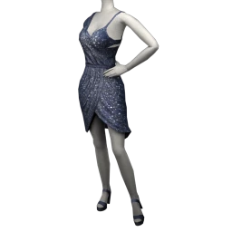 Cloud Nine Shimmering Intrigue Dress