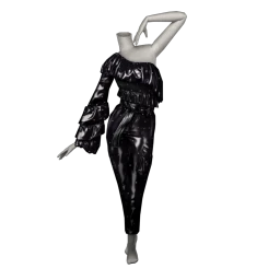 Cloud Nine Jet Black Jumpsuit