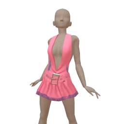 Cloud Nine Neon Pink Mini Dress