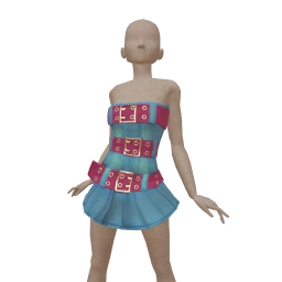 Cloud Nine Belt Hug Mini Dress