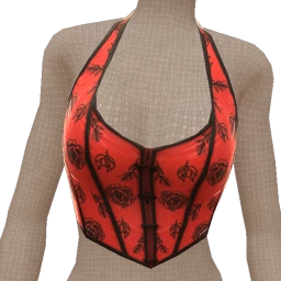 Cloud Nine Dear Heart Red Corset