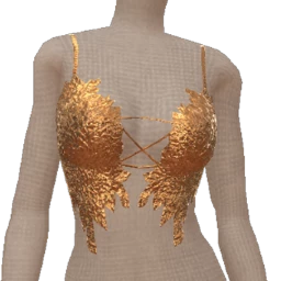 Cloud Nine Gold Leaf Dazzle Top