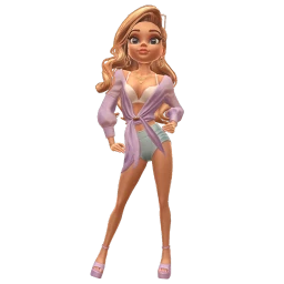 Cloud Nine Malibu Beach Doll Costume