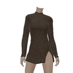 Rao Night Sky Turtleneck Sweater Dress