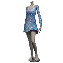 Cloud Nine Cascade Dress