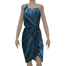 Cloud Nine Shadow Night Teal Dress