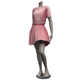 Cloud Nine Metallic Pink Sequin Dress