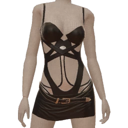 Cloud Nine Eclipse Blade Cut-Out Mini Dress