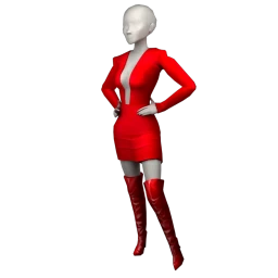 Cloud Nine Christmas Sleigh Dress