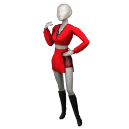 Cloud Nine Miss Kringle Outfit