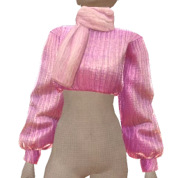 Cloud Nine Blushing Snowfall Sweater