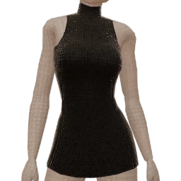 Delirious Black Death Sparkle Mini Dress