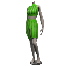 Cloud Nine Teasing Stripes Dress