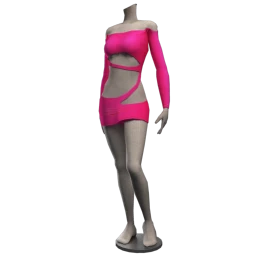 Cloud Nine Bubblegum Dress