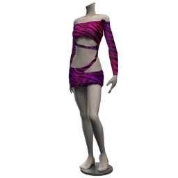 Cloud Nine Neon Tiger Dress