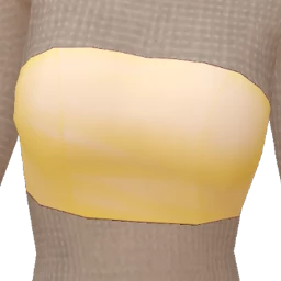 Cloud Nine Butter Yellow Tube Top