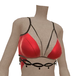 Cloud Nine Cherry Crop Top