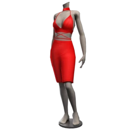 Cloud Nine Red Alert Dress