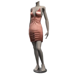 Cloud Nine Flash Back Satin Dress