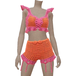 Cloud Nine Mango Margarita Crochet Outfit