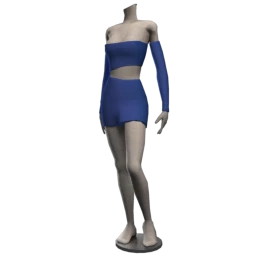 Cloud Nine Side Slash Dress