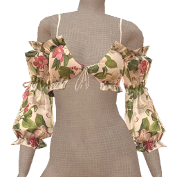 Cloud Nine Floral Madness Crop Top