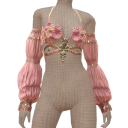 Cloud Nine Floral Fantasy Crop Top