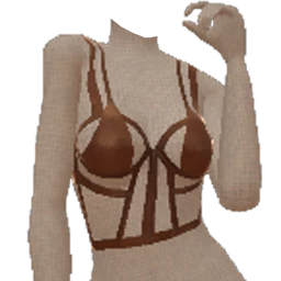 Front Row Faux Leather Cropped Top