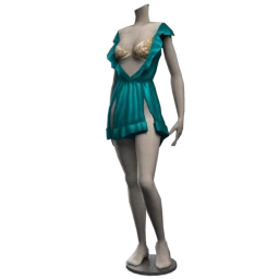 Cloud Nine Cerulean Heat Playsuit