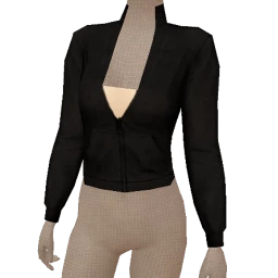 Cloud Nine Black V-Neck Sweater