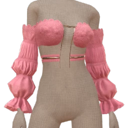 Cloud Nine Delicate Pink Lace Top