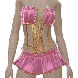 Cloud Nine Gilded Rose Mini Dress