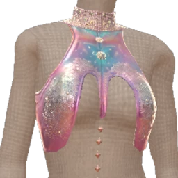 Cloud Nine Galactic Aura Crop Top
