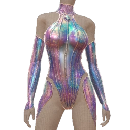 Cloud Nine Metallic Purple Heaven Outfit 