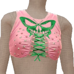 Cloud Nine Butterfly Mirage Crop Top