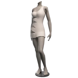 Cloud Nine White Cut-Out Dress