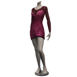 Cloud Nine Night Leopard Dress